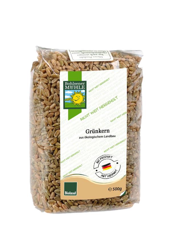 Produktfoto zu Bohlsener Mühle Grünkern 500g