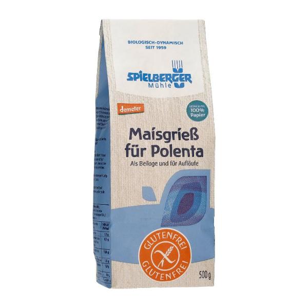 Produktfoto zu Spielberger Mühle Polenta - Maisgrieß 500g