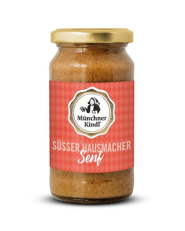 Produktfoto zu Münchner Kindl Süßer Hausmacher Senf 200ml