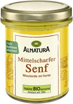 Alnatura Mittelscharfer Senf 185ml