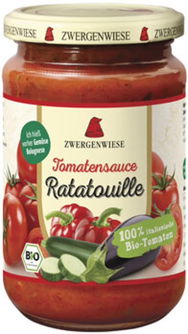 Produktfoto zu Zwergenwiese Tomatensauce Ratatouille 350g