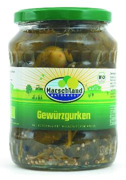 Marschland Gewürzgurken 670ml