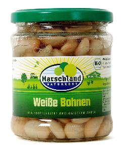 Marschland Weiße Bohnen 340ml