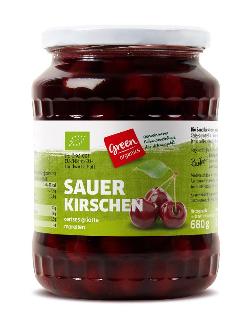 green Sauerkirschen im Glas 680 g