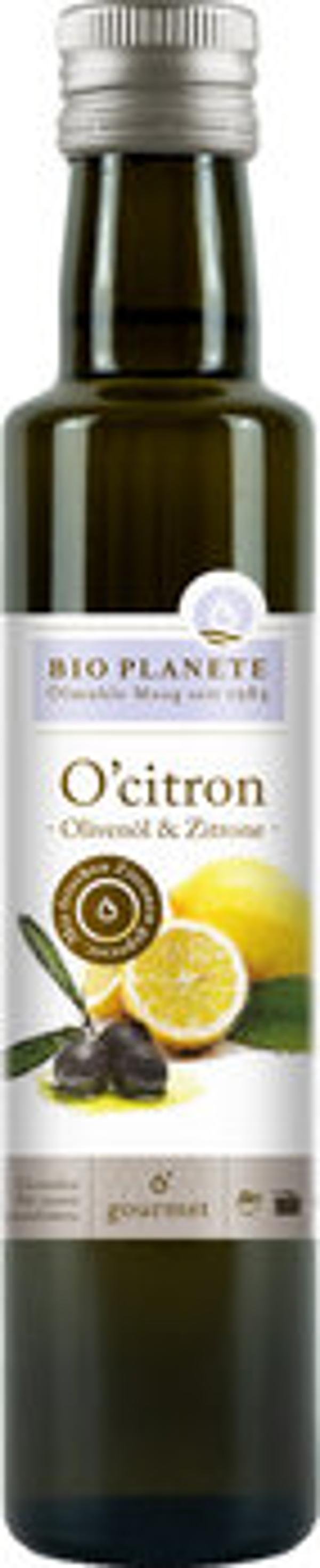 Produktbild von Bio Planète Olivenöl Zitrone 250ml