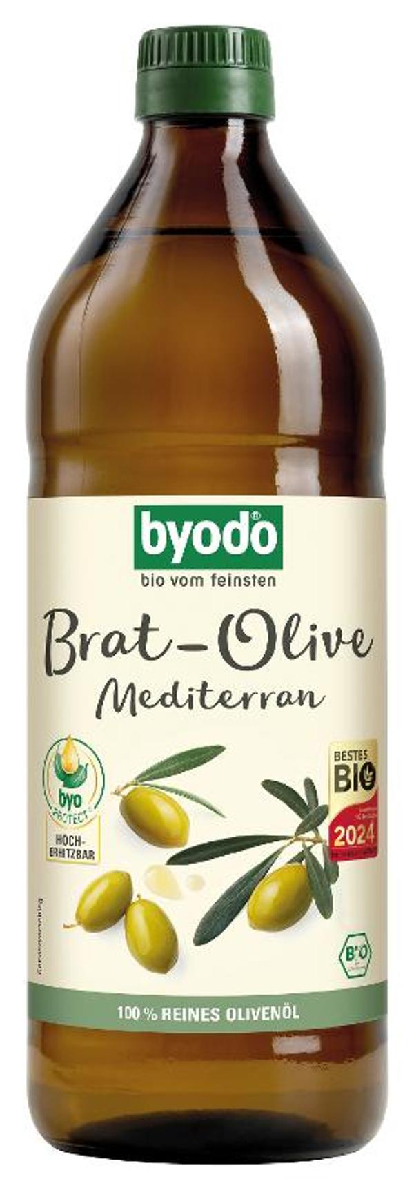 Produktfoto zu Byodo Brat-Olive Mediterran 750 ml