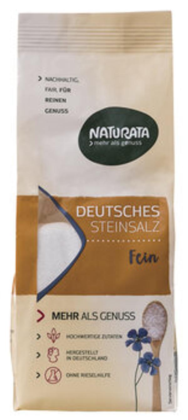 Produktfoto zu Naturata Deutsches Steinsalz 500g