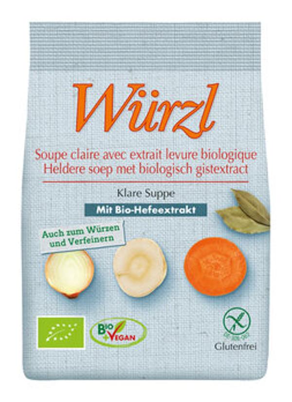 Produktbild von Würzl Klare Suppe mit Bio-Hefe Nachfüllbeutel 250g