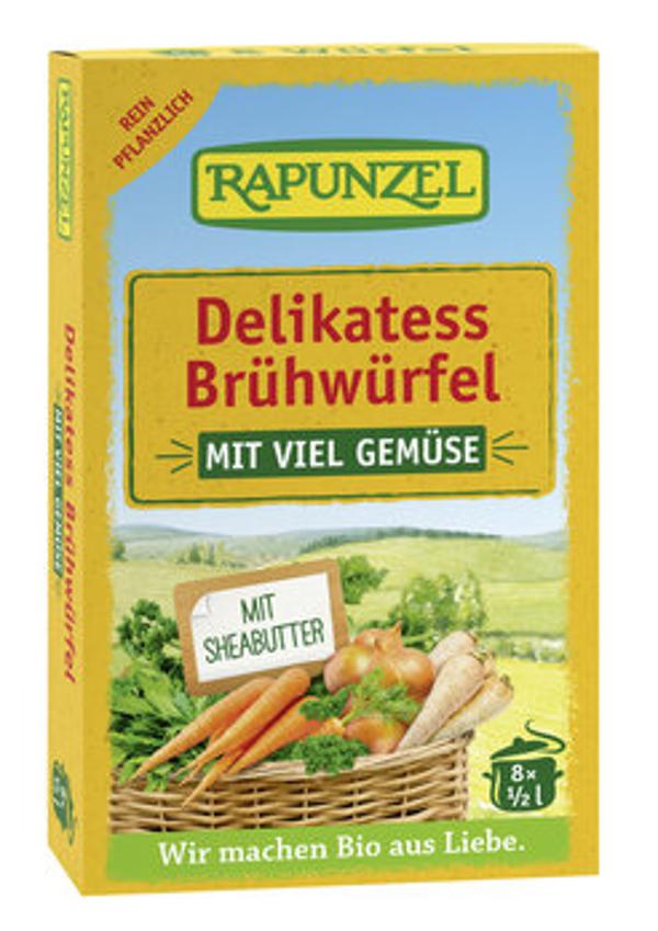 Produktbild von Rapunzel Gemüse-Brühwürfel Delikatess mit viel Gemüse 88g