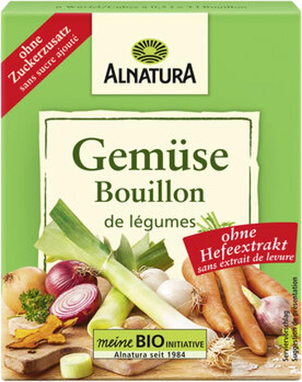 Produktfoto zu Alnatura Gemüseboullion hefefrei, Würfel 66g