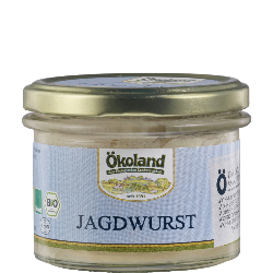 Ökoland Jagdwurst 160g Glas