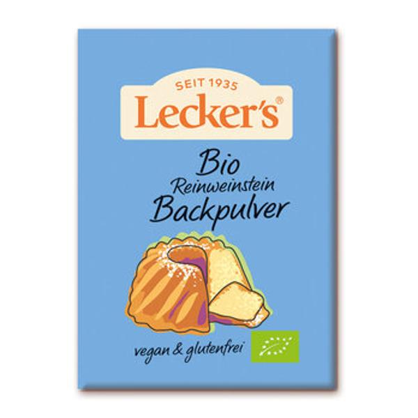 Produktbild von Lecker's Backpulver 4 x 21g