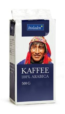 Bioladen* Kaffee mild, gemahlen 500g