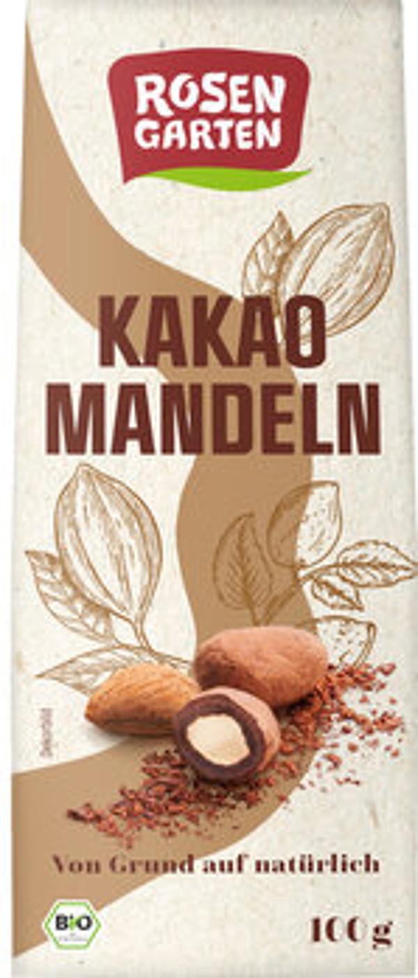 Produktfoto zu Rosengarten Kakao Mandeln 100g