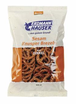 Dinkel-Knusperbrezel Sesam 125g