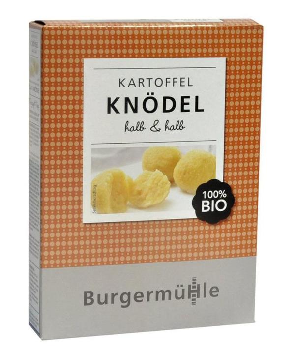 Produktfoto zu Burgermühle Knödel halb&halb 230g