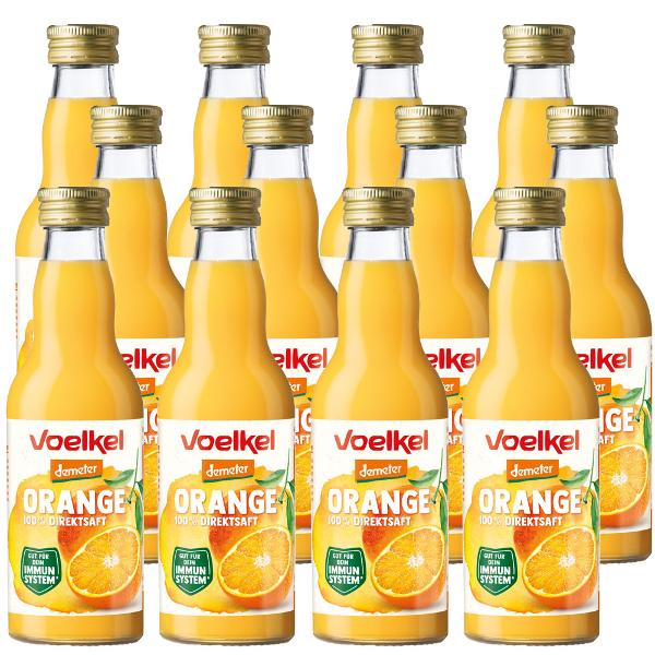 Produktbild von Kiste Voelkel Orangensaft 12x0,2l
