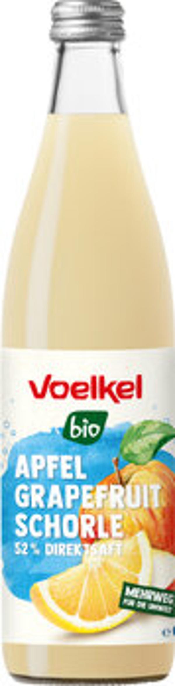 Produktfoto zu Voelkel Apfel-Grapefruit-Schorle 0,5l