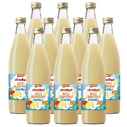 Kiste Voelkel Apfel Grapefruit Schorle 10x0,5l