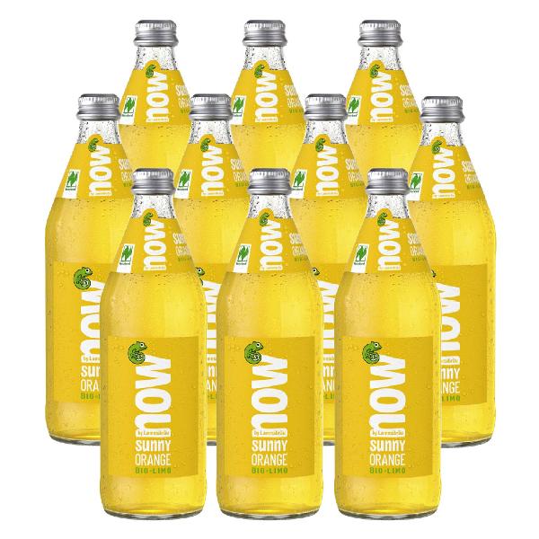 Produktfoto zu Kiste Now Sunny Orange 10x0,5l