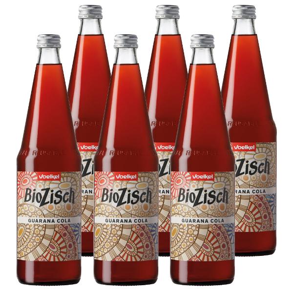 Produktfoto zu Kiste Voelkel Bio Zisch Guarana Cola 6x0,7l