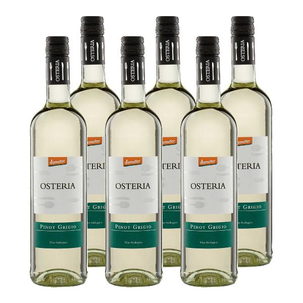 Produktfoto zu Kiste Pinot Grigio 'Osteria' 6*0,75L