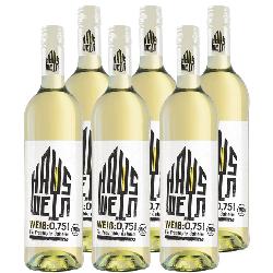 Kiste Hauswein weiß 6*0,75L