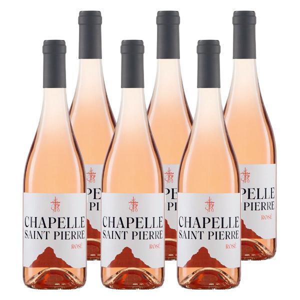 Produktfoto zu Kiste Chapelle St. Pierre Rosé 6x0,75L