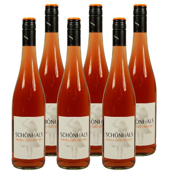 Produktfoto zu Kiste Weingut Schönhals Rosé "feines Früchtchen"  6x0,75L
