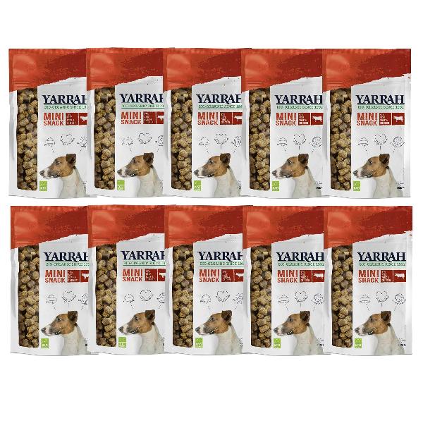 Produktfoto zu Yarrah Hunde Snack Mini Bites 10x100g