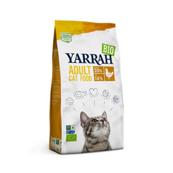 Produktfoto zu Yarrah Katzentrockenfutter Huhn Adult 6x800g