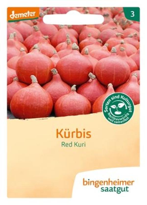 Produktfoto zu Bingenheimer Saatgut Kürbis Hokkaido Samen