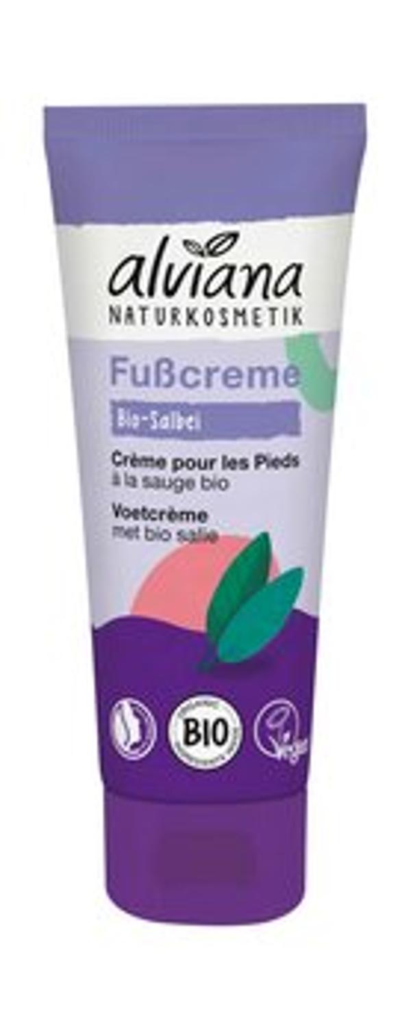 Produktfoto zu Alviana Fußcreme Bio-Salbei 75ml