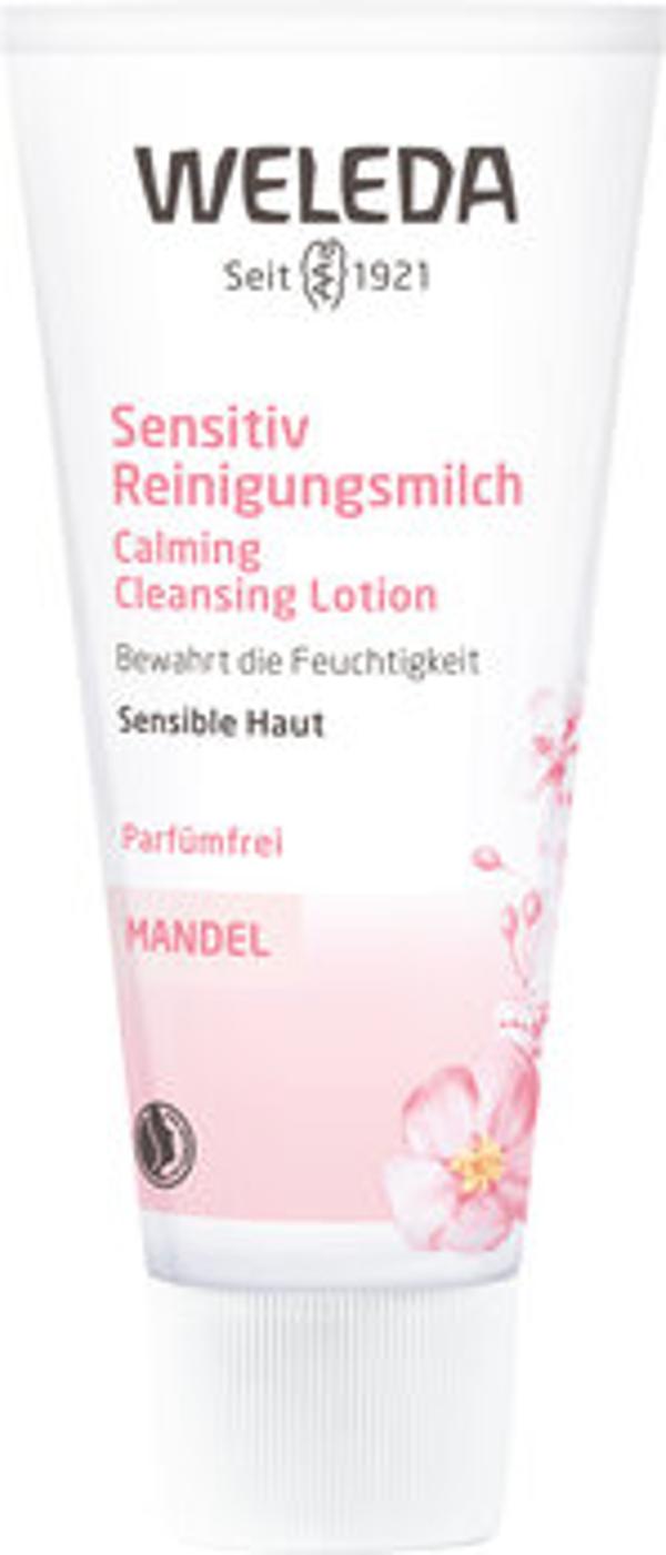 Produktfoto zu Weleda Sensitiv Reinigungsmilch Mandel 75ml