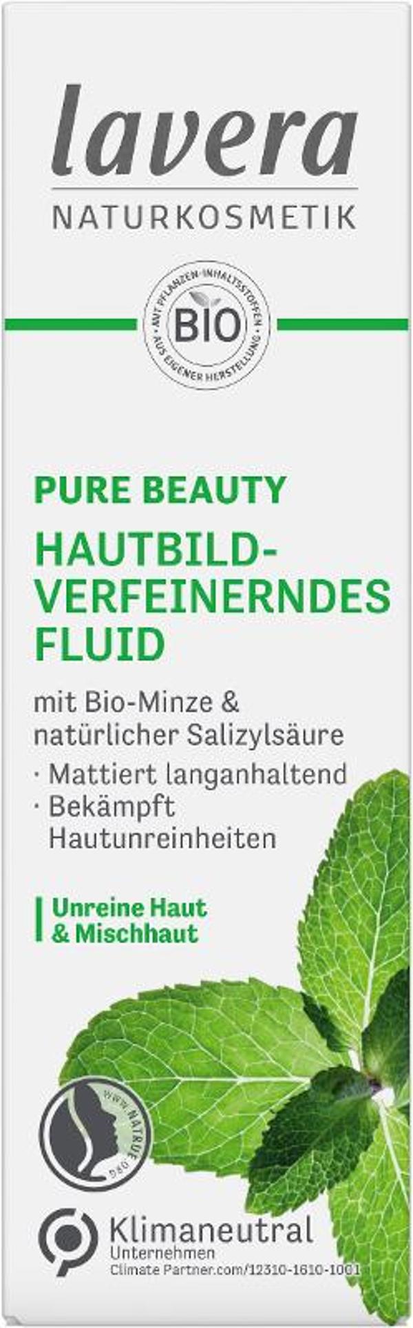Produktfoto zu Lavera Hautbildverfeinerndes Fluid Pure Beauty 50ml