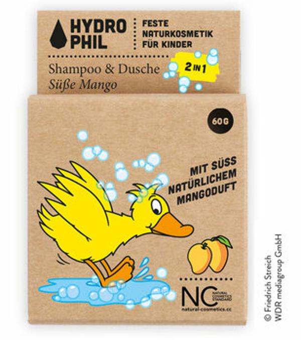 Produktfoto zu Hydrophil 2in1 Shampoo & Dusche Ente Mango 60g