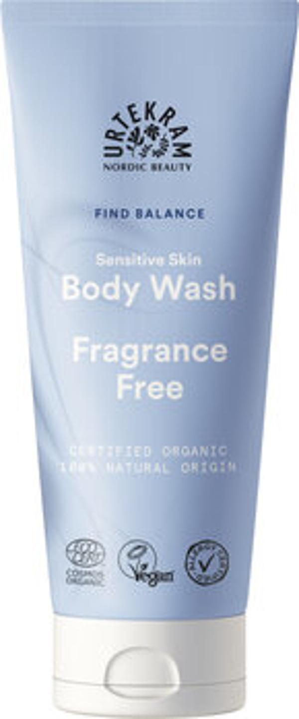 Produktfoto zu Urtekram Body Wash Fragrance Free 200ml