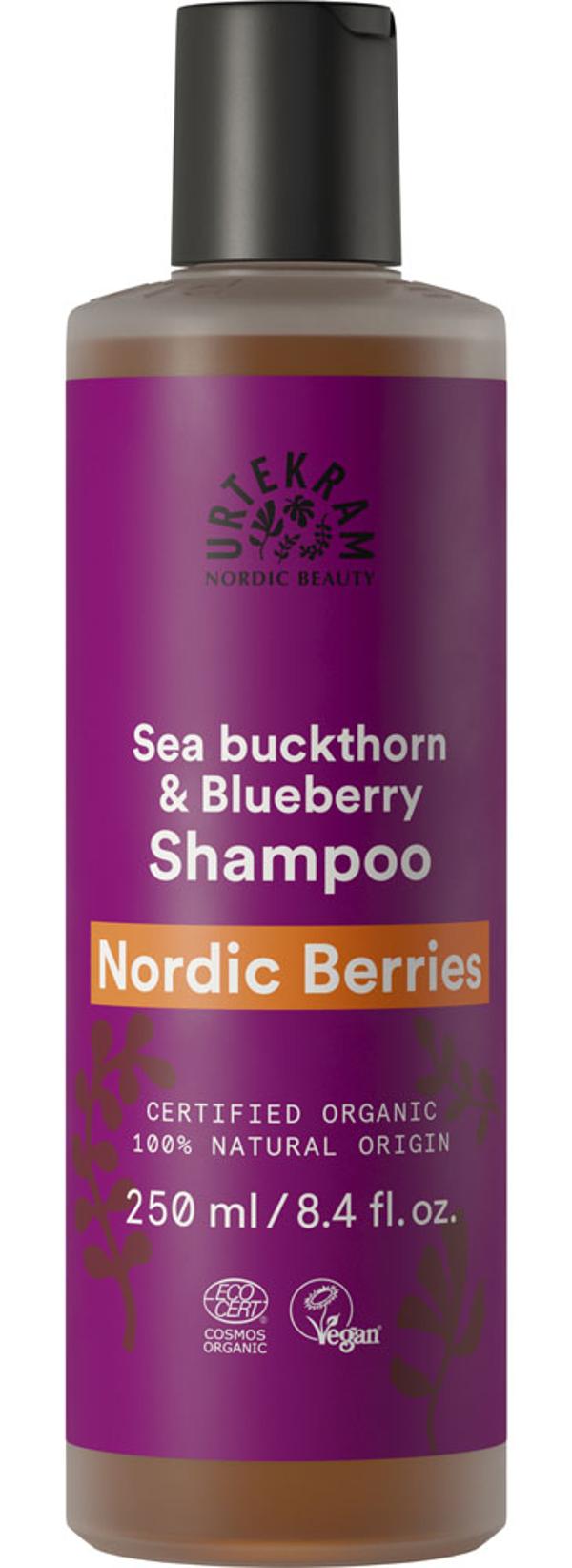 Produktfoto zu Urtekram Nordische Beeren Shampoo 250ml