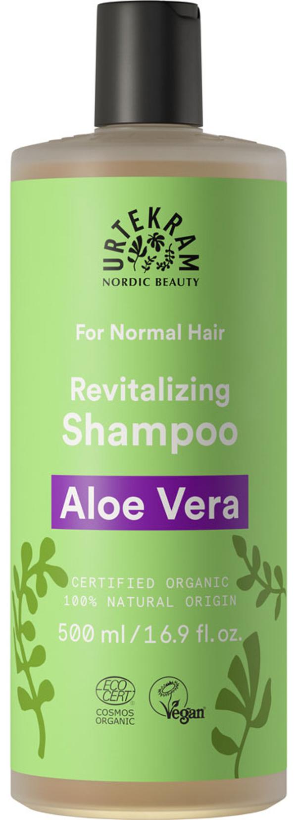Produktfoto zu Urtekram Aloe Vera Shampoo normales Haar 500ml