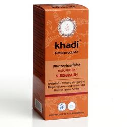 Khadi Pflanzenhaarfarbe Nußbraun 100g