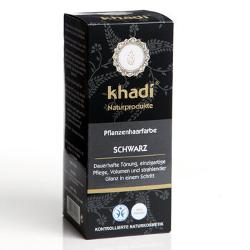 Khadi Pflanzenhaarfarbe Schwarz 100g