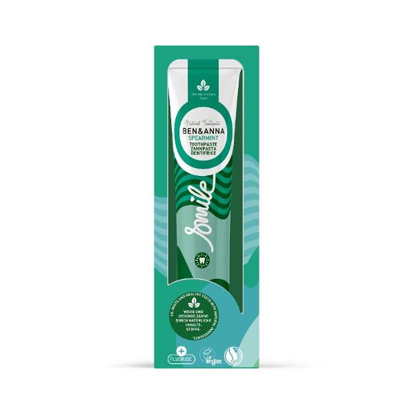 Produktfoto zu Ben & Anna Zahnpasta Spearmint mit Fluorid 75ml