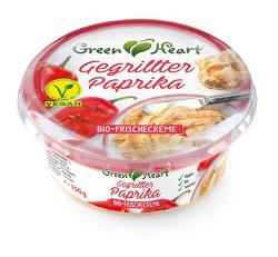 Green Heart Frischecreme Gegrillter Paprika 150g
