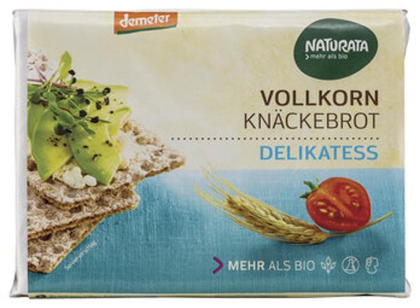 Produktfoto zu Naturata Delikatess Vollkorn-Knäckebrot 250g