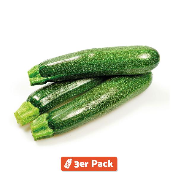 Produktfoto zu 3er Pack Zucchinis