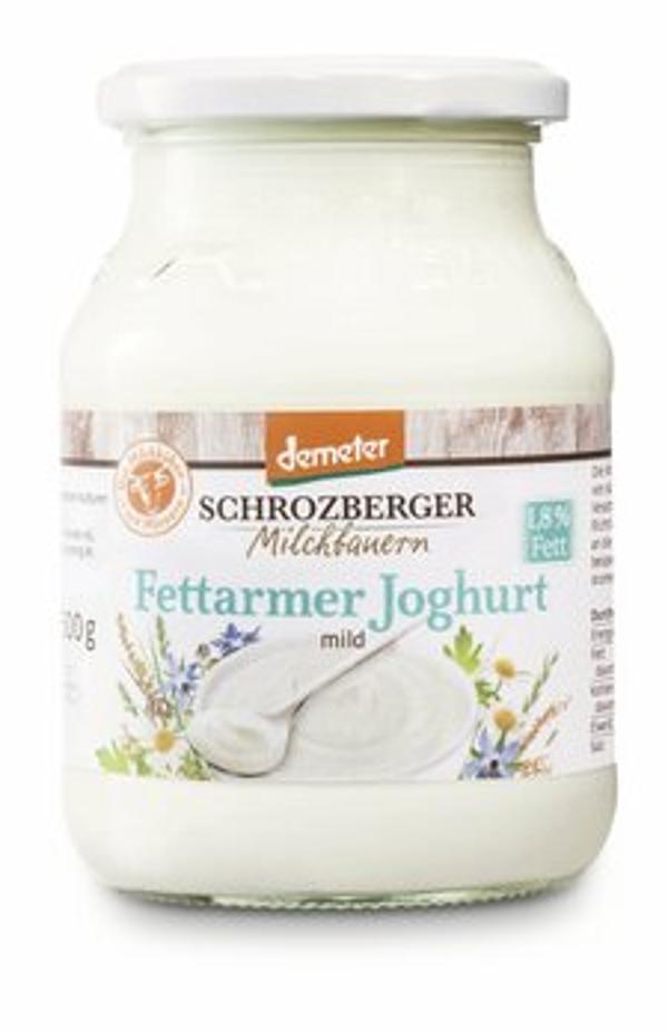 Produktfoto zu Schrozberger Demeter Joghurt natur 1,8% 500g