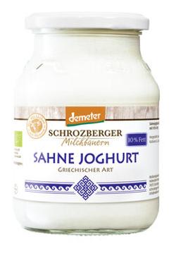 Schrozberger Sahnejoghurt griechische Art 10% 500g