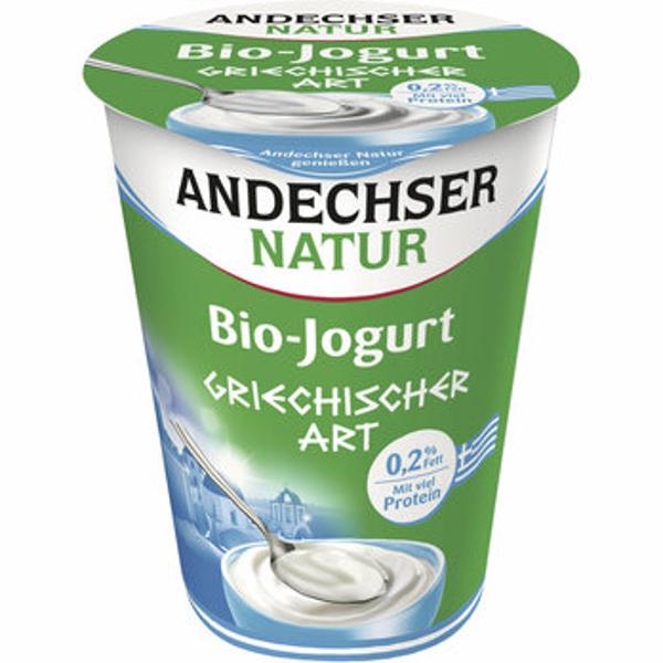 Produktfoto zu Andechser Joghurt griechische Art 0,2% 400g