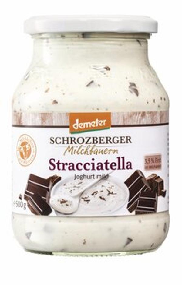 Produktfoto zu Schrozberger Joghurt Stracciatella 7,5%  500g