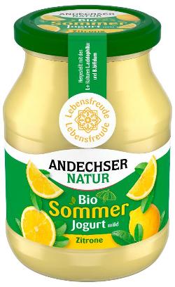 Andechser Joghurt Zitrone 3,8% 500g